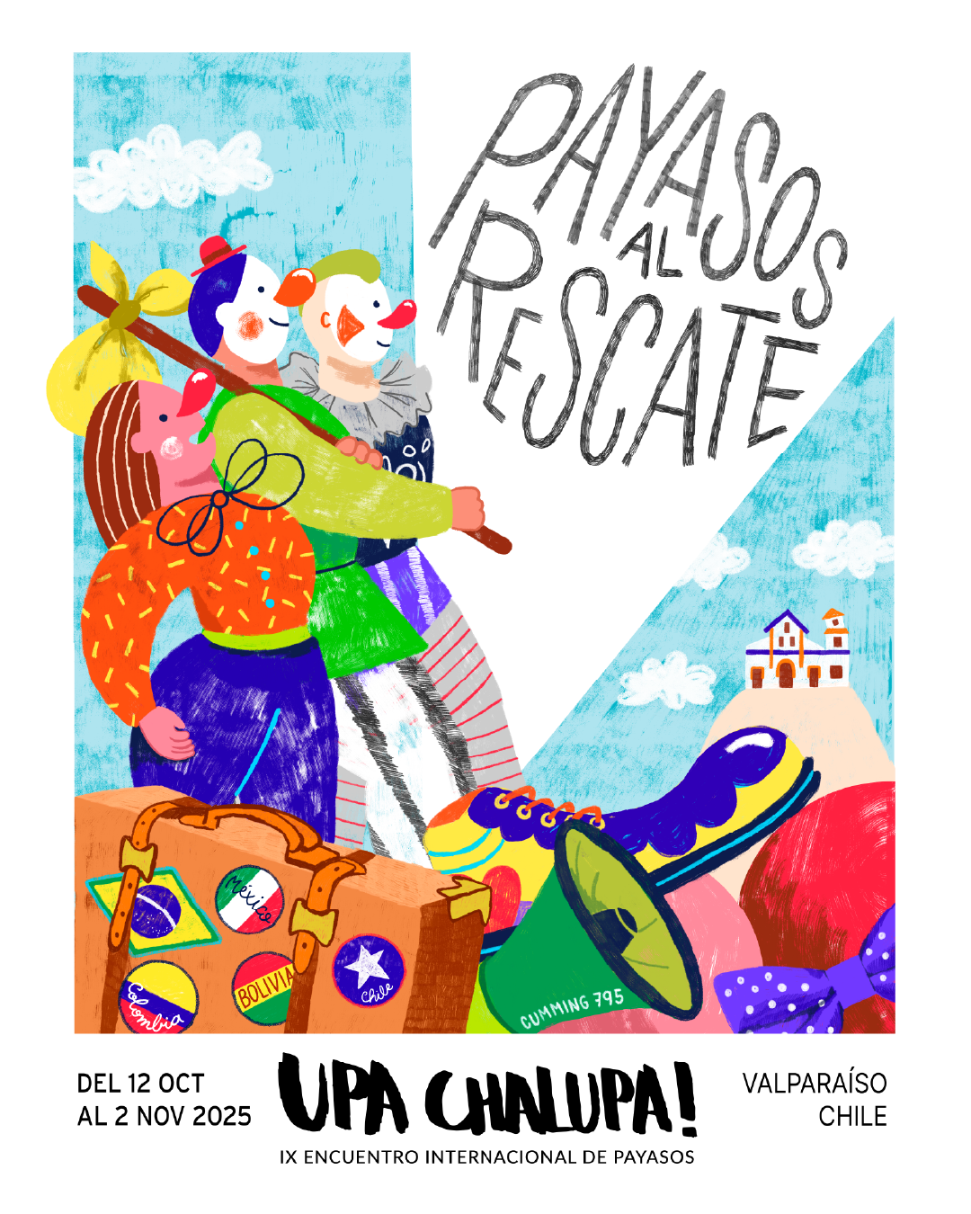 Pronto comienza el IX Encuentro internacional de payasos Upa Chalupa