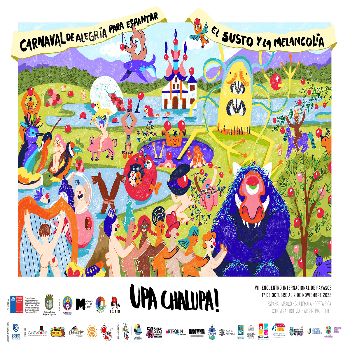Upa Chalupa: Comienza el carnaval de la alegría en Valparaíso